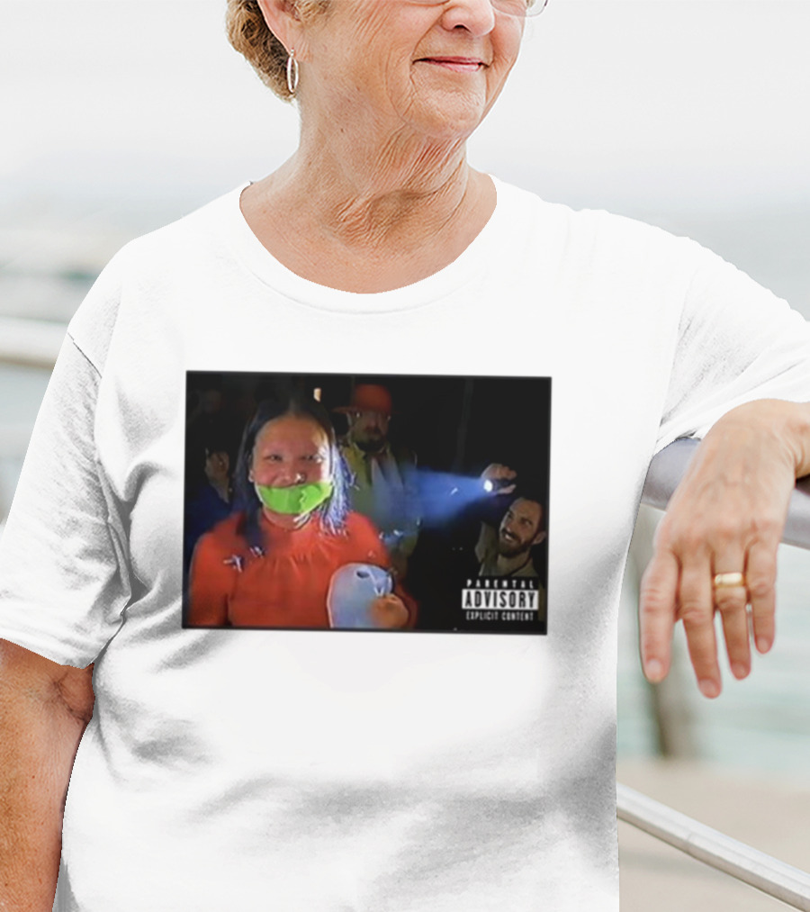 Trishabriellee Fishtank Parental Advisory Explicit Content T-Shirt