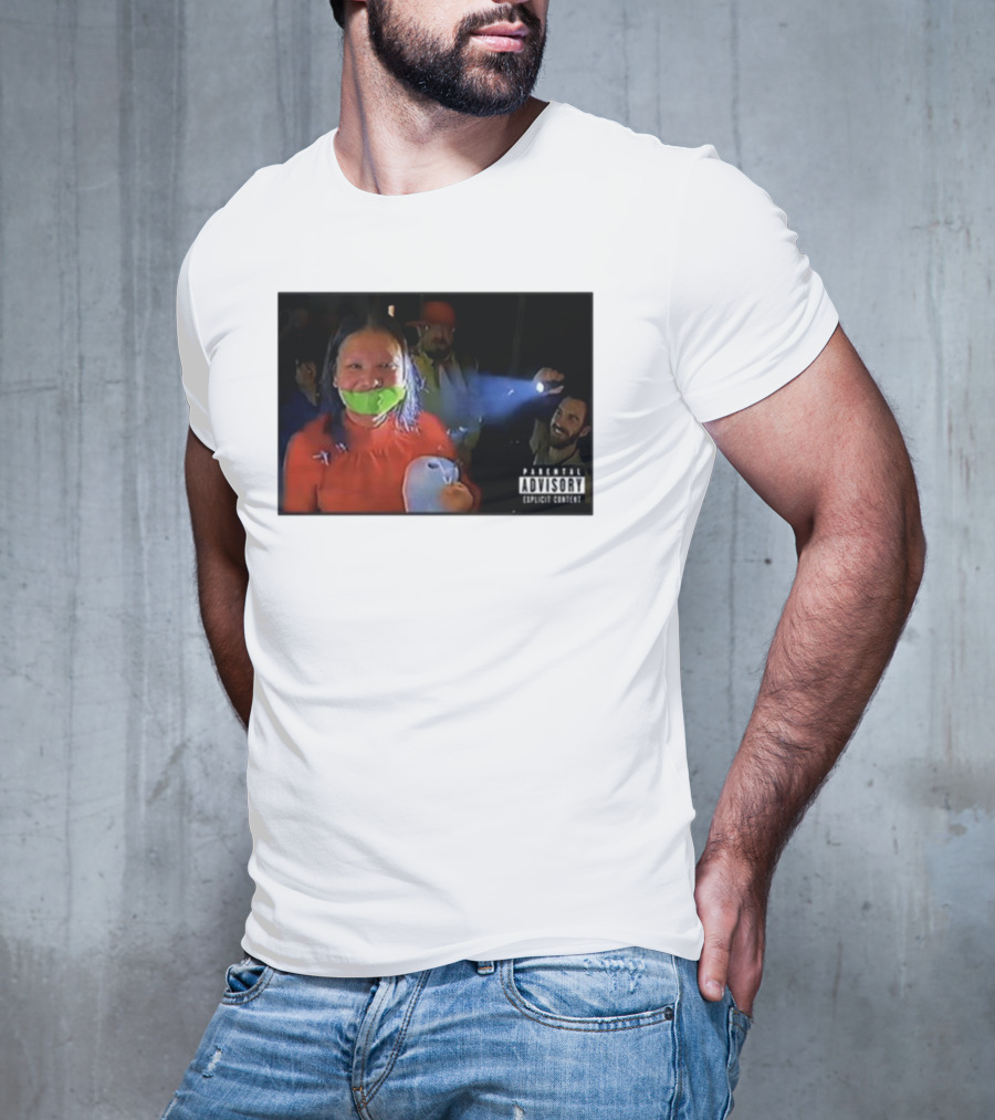 Trishabriellee Fishtank Parental Advisory Explicit Content T-Shirt