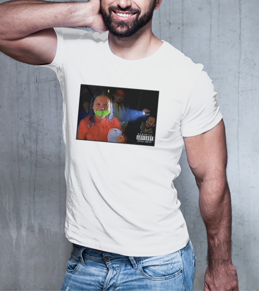 Trishabriellee Fishtank Parental Advisory Explicit Content T-Shirt