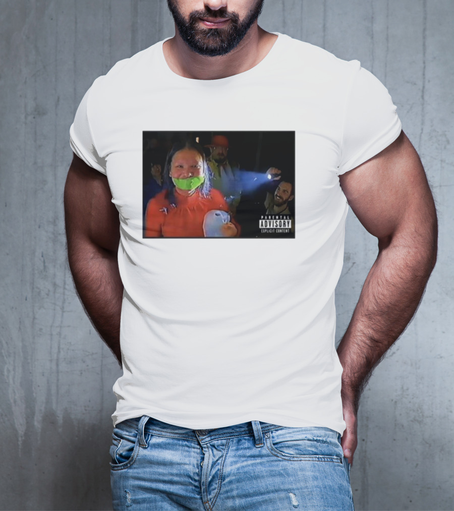 Trishabriellee Fishtank Parental Advisory Explicit Content T-Shirt