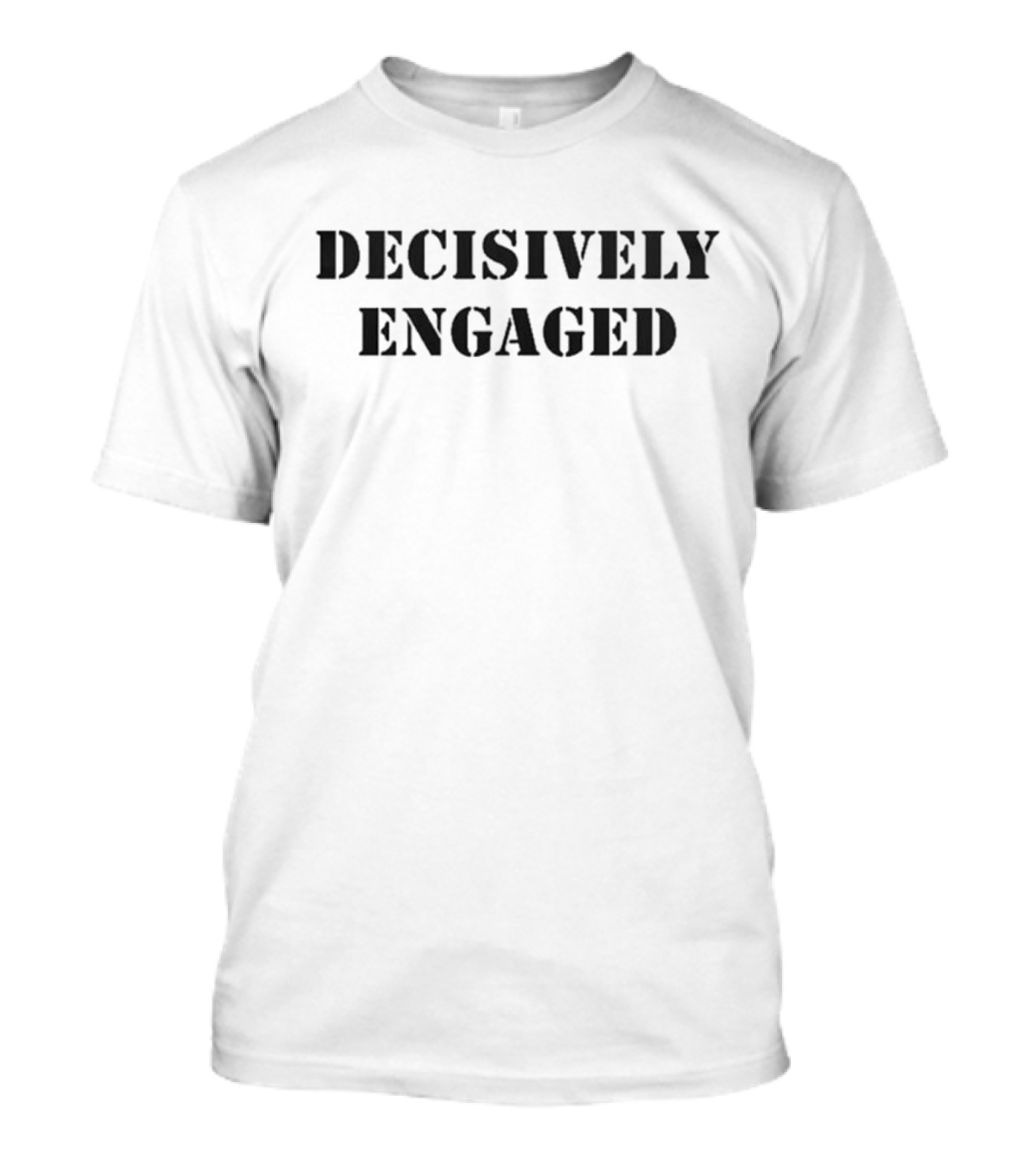Auburn Tigers Decisively Engaged Stencil T-Shirt