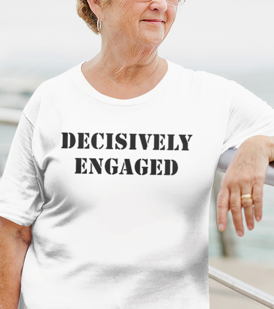 Auburn Tigers Decisively Engaged Stencil T-Shirt