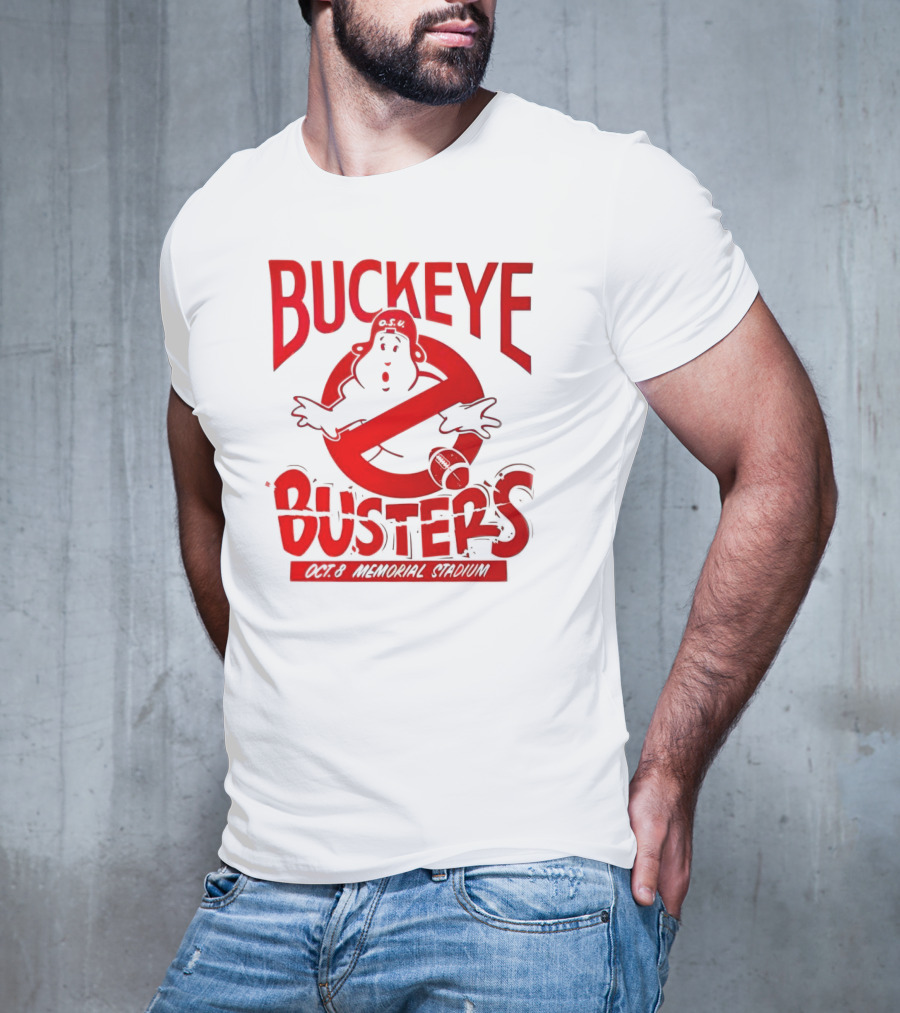 Buckeye Busters Oct 8 Memorial Stadium Indiana Hoosiers OSU T-Shirt