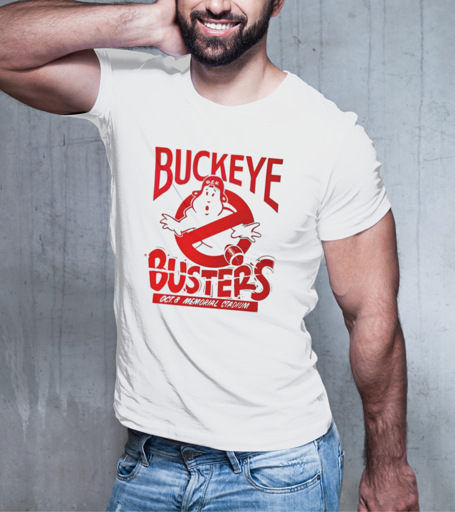 Buckeye Busters Oct 8 Memorial Stadium Indiana Hoosiers OSU T-Shirt