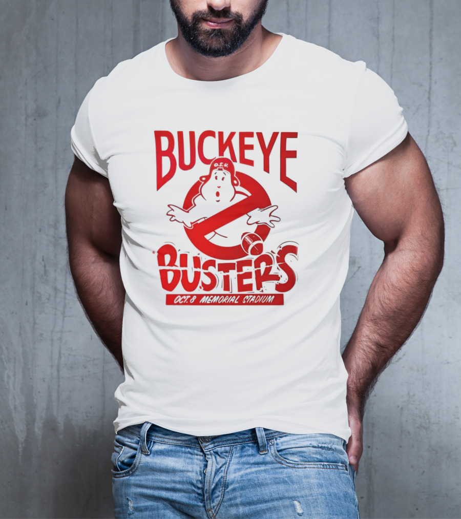 Buckeye Busters Oct 8 Memorial Stadium Indiana Hoosiers OSU T-Shirt