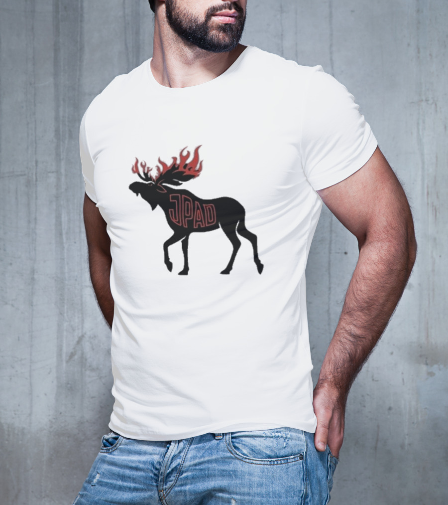 JPAD Flaming Moose Design Jared Jpad Padalecki T-Shirt