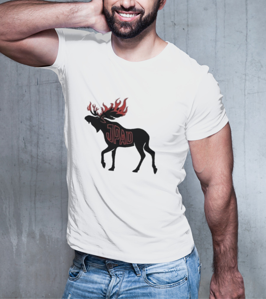 JPAD Flaming Moose Design Jared Jpad Padalecki T-Shirt