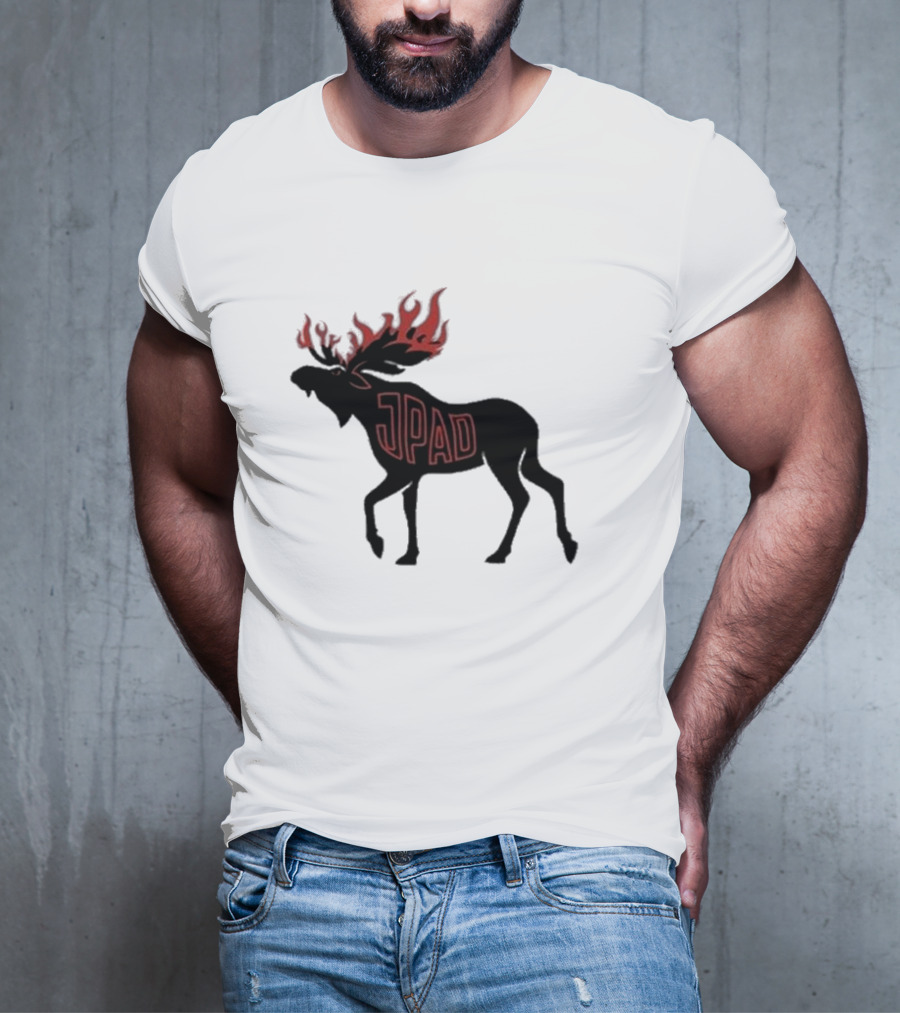 JPAD Flaming Moose Design Jared Jpad Padalecki T-Shirt