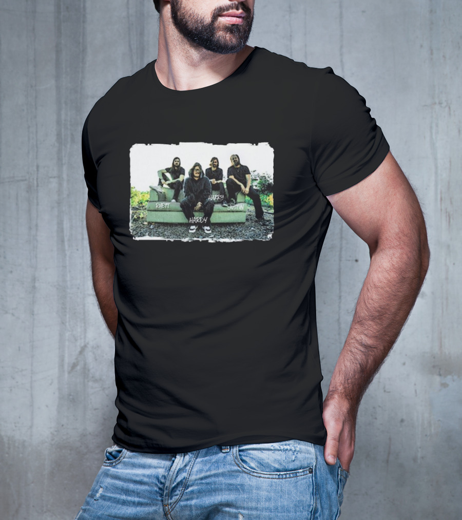 Rhett Hardy Harry Justin Band Photo T-Shirt