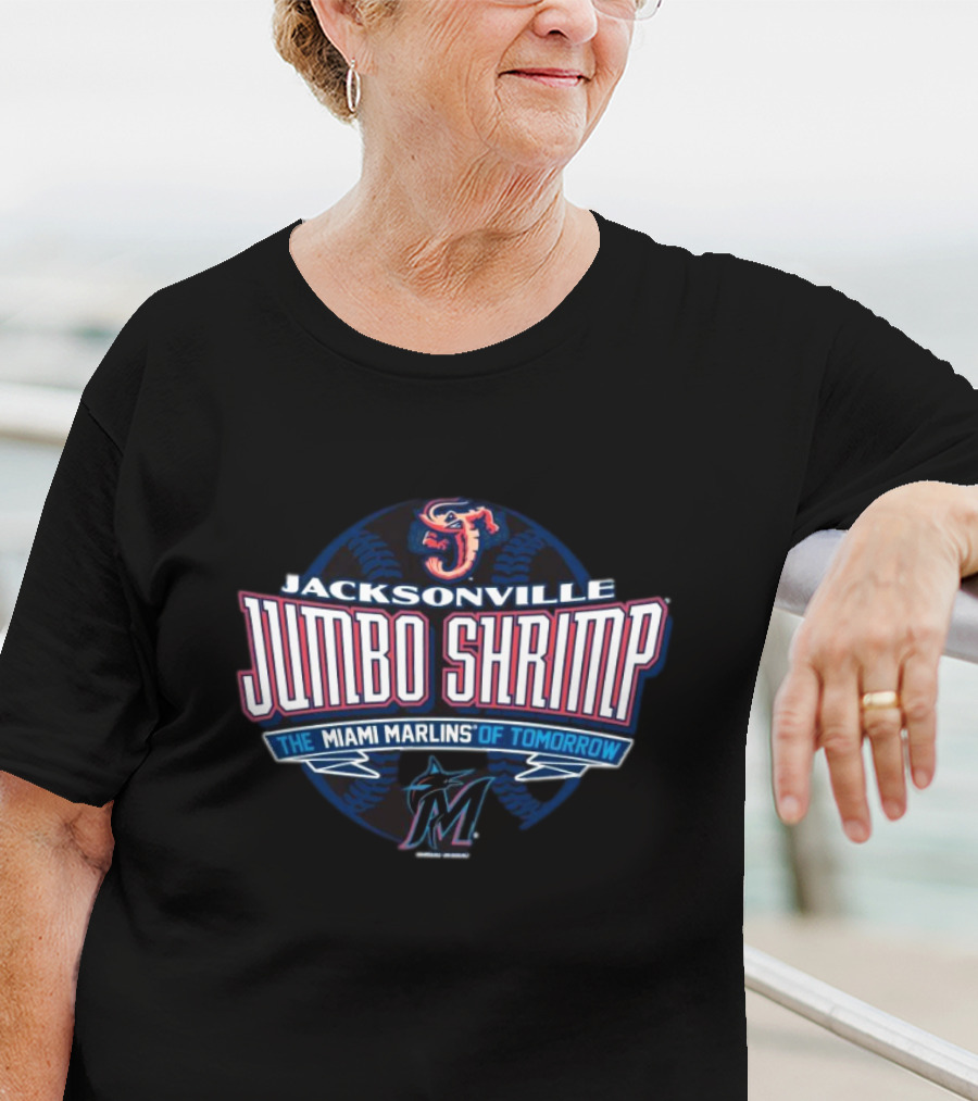 Jacksonville Jumbo Shrimp The Miami Marlins Of Tomorrow T-Shirt