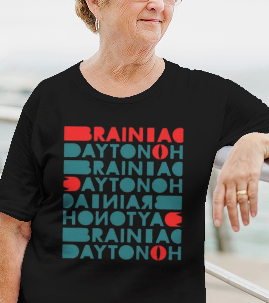 Brainiac Daytonoh Repeated Pattern Featuring Justin Pierre T-Shirt
