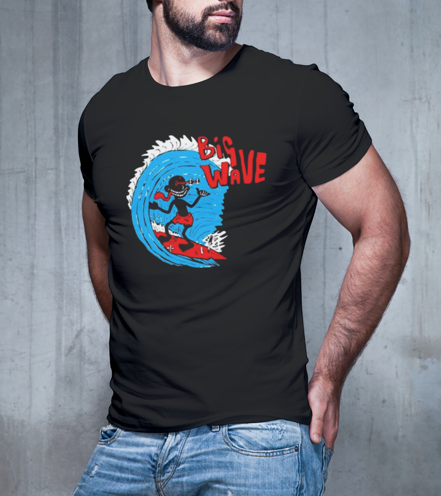 Lil Darkie Big Wave Surfing Vintage T-Shirt
