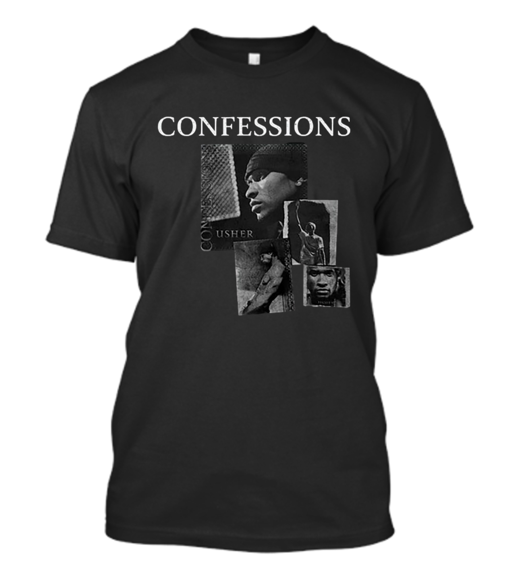 Confessions Usher Raymond IV Usher Album Cover Collage T-Shirt