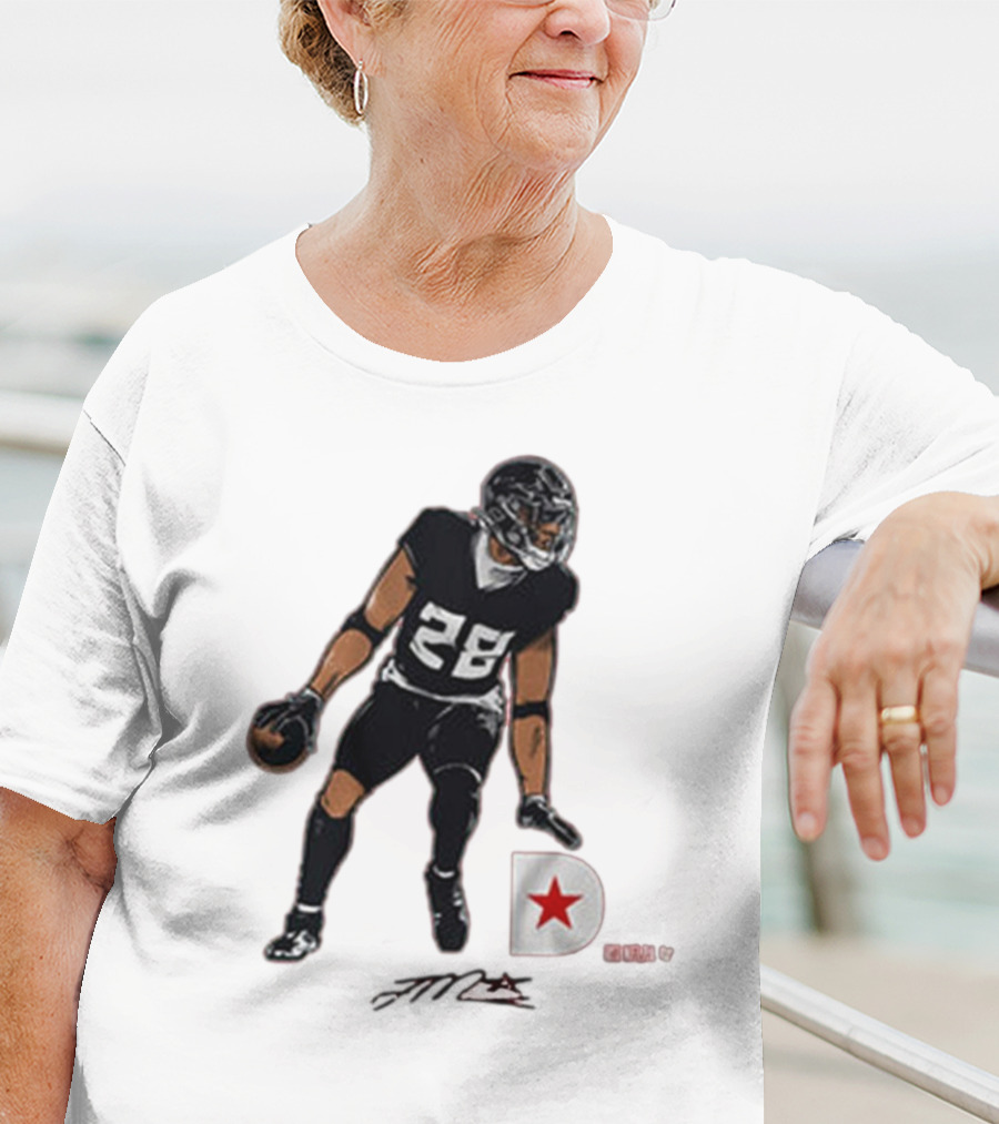 Joe Mixon 28 Houston Texans NFL Signature Player T-Shirt