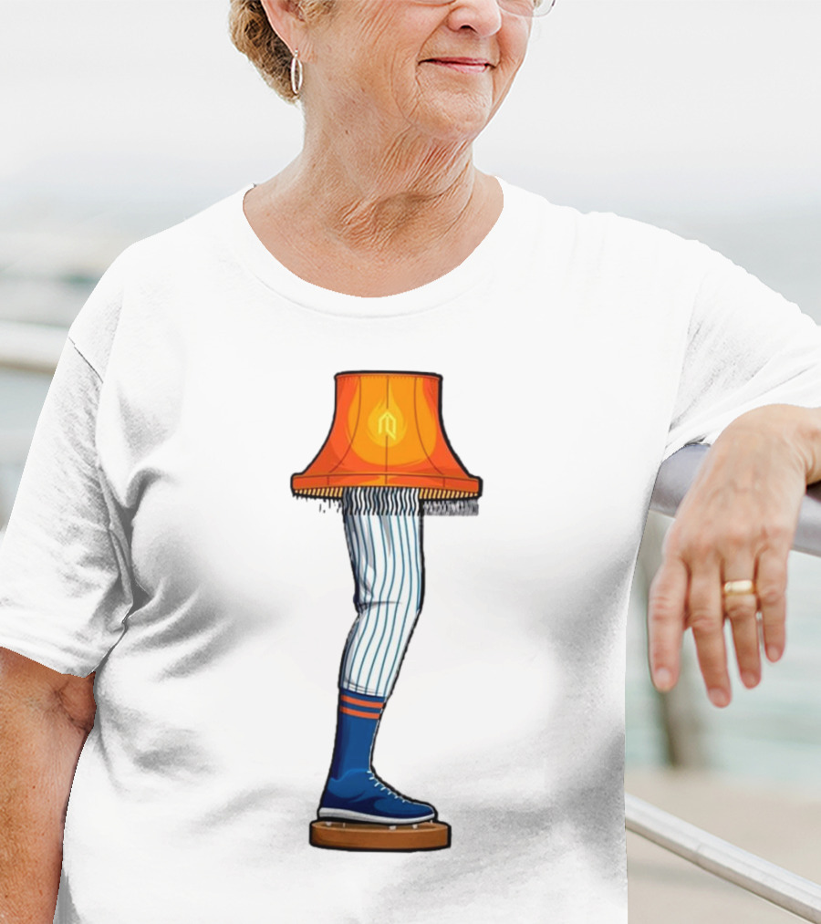 LGM Leg Lamp New York Mets MLB Baseball T-Shirt