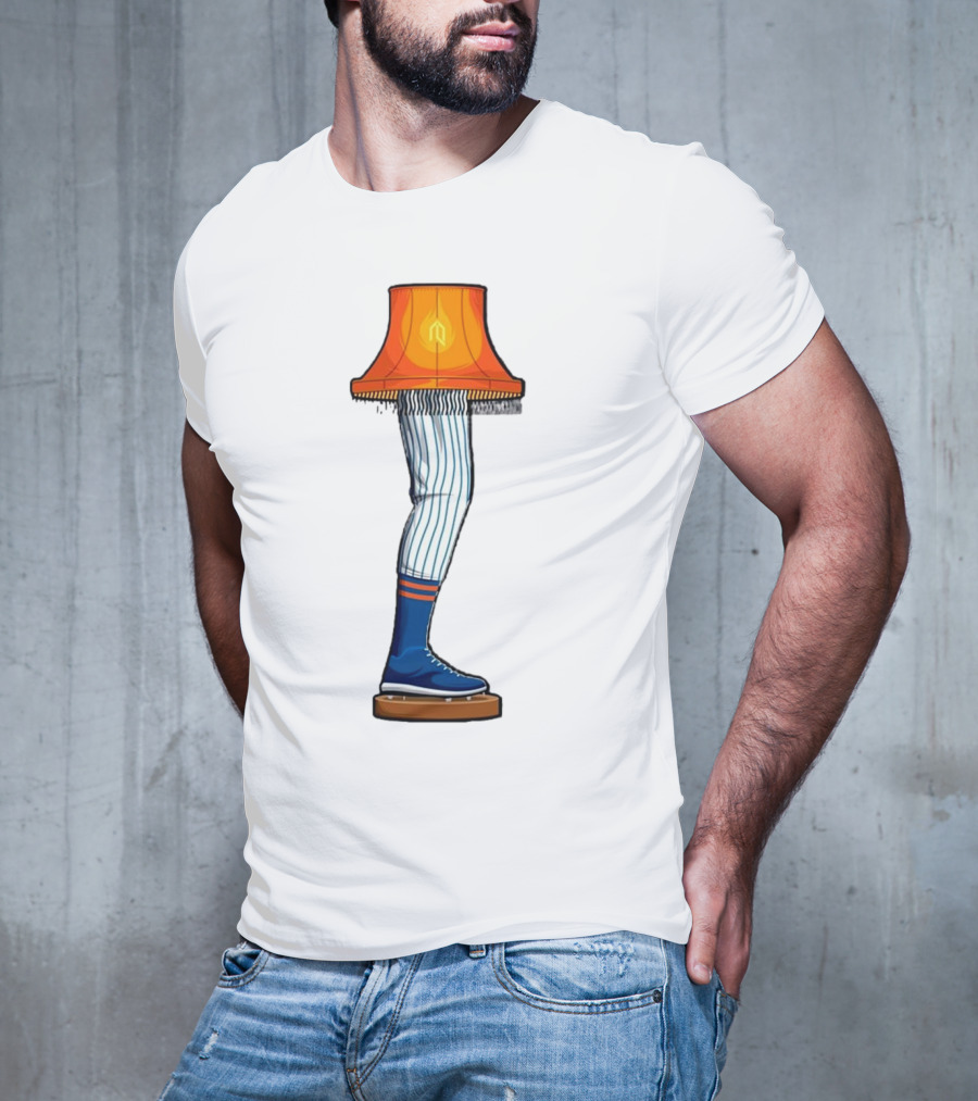 LGM Leg Lamp New York Mets MLB Baseball T-Shirt