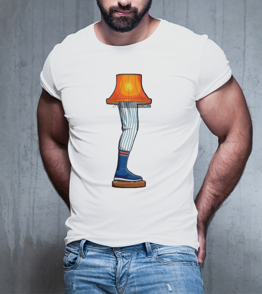 LGM Leg Lamp New York Mets MLB Baseball T-Shirt