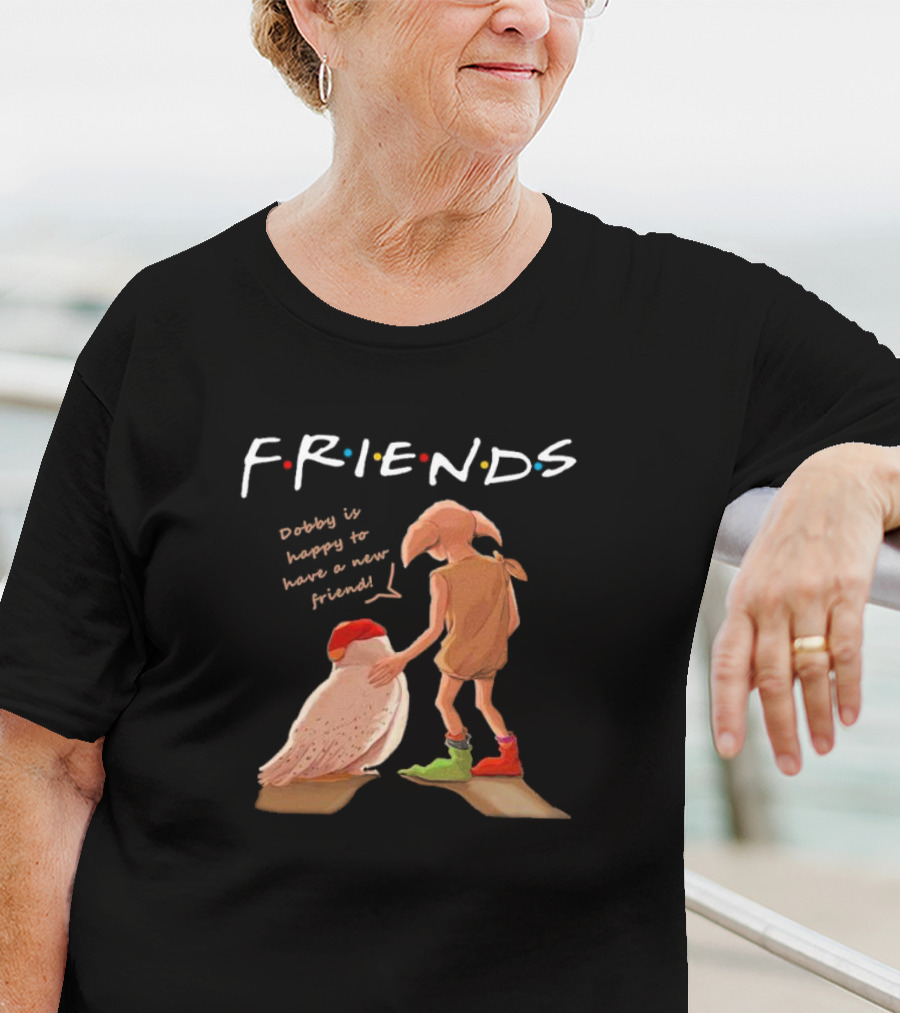 FRIENDS Dobby Is Happy To Have A New Friend Owl T-Shirt