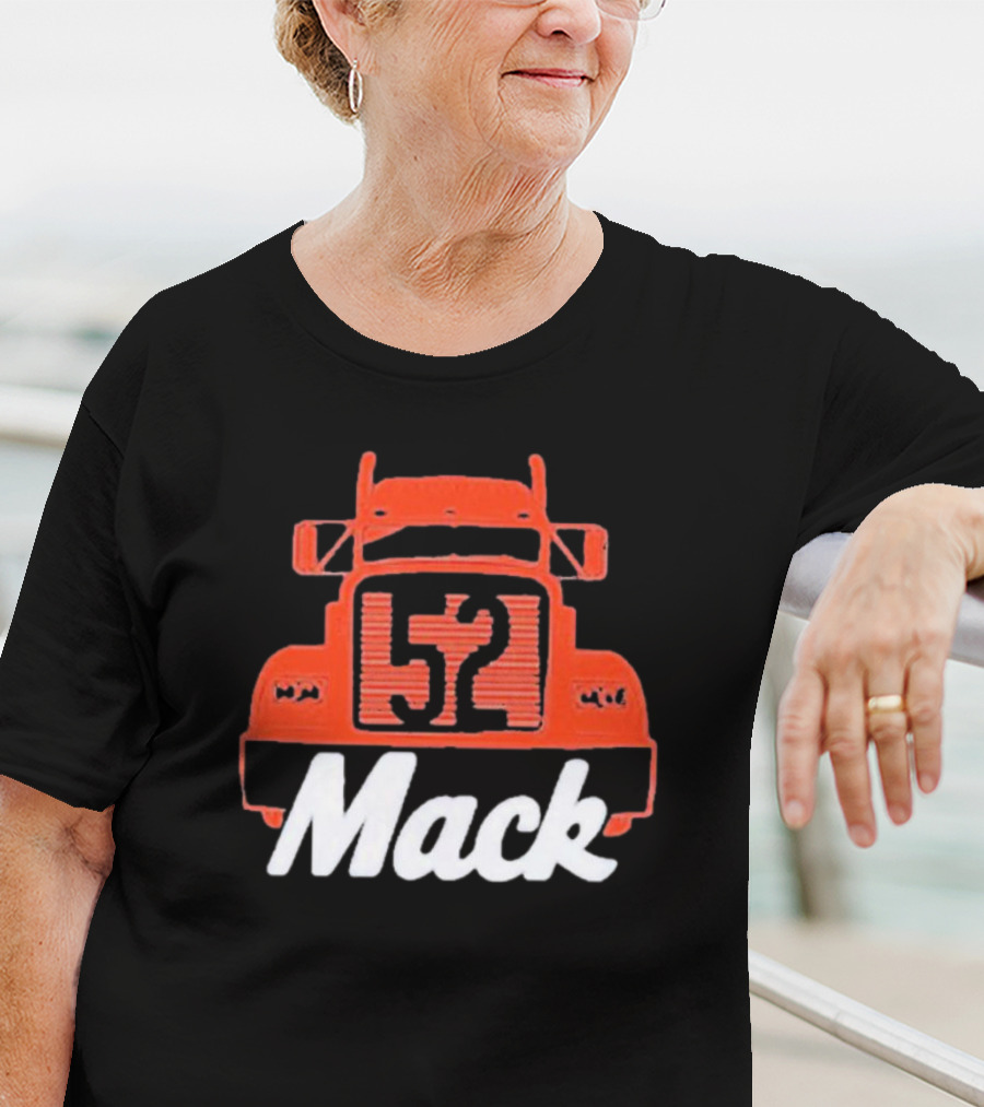 Mack Truck 52 Classic Red Semi Front T-Shirt