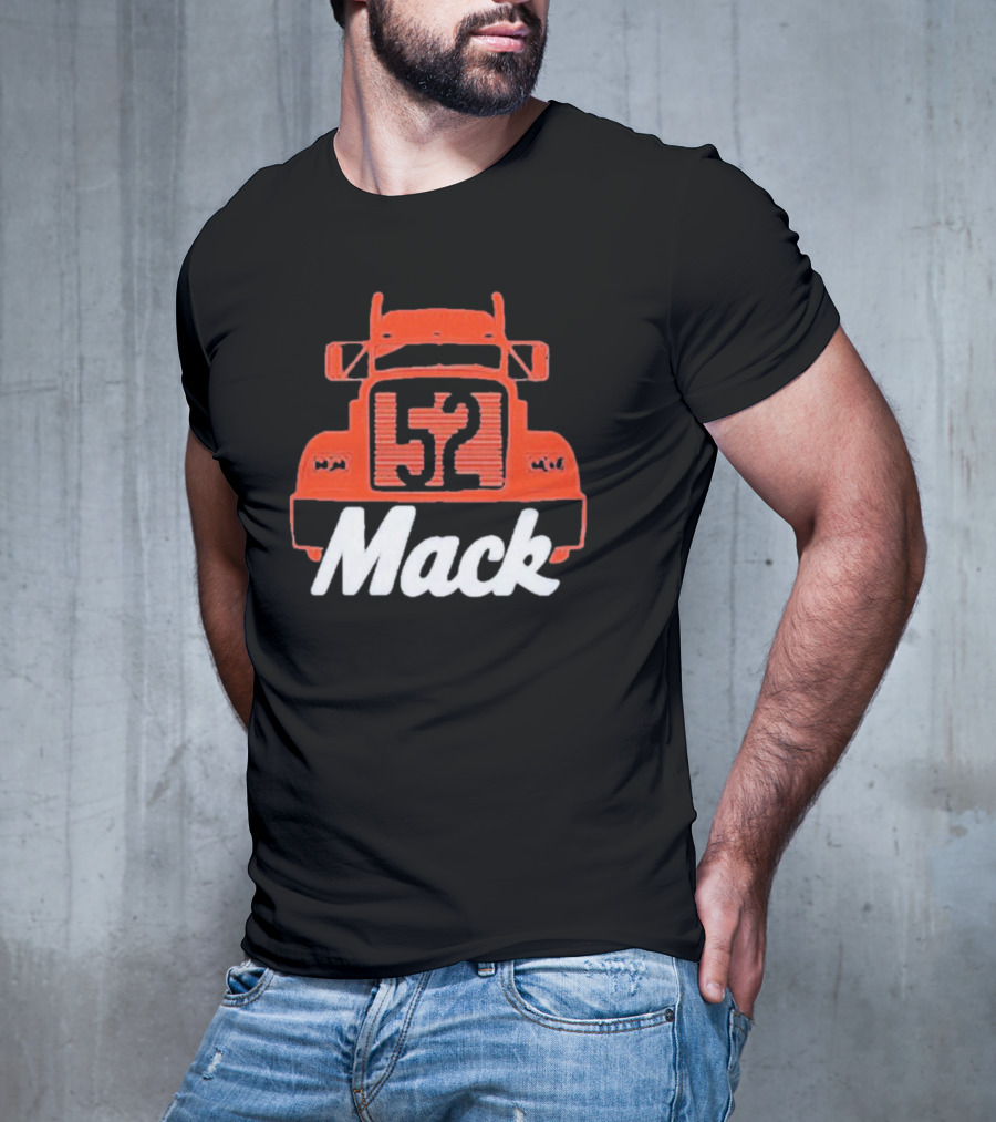 Mack Truck 52 Classic Red Semi Front T-Shirt