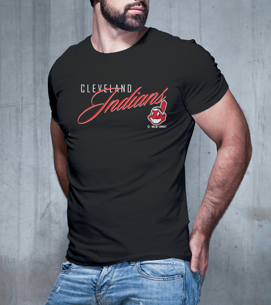 Cleveland Indians 1997 MLB Classic Iconic T-Shirt