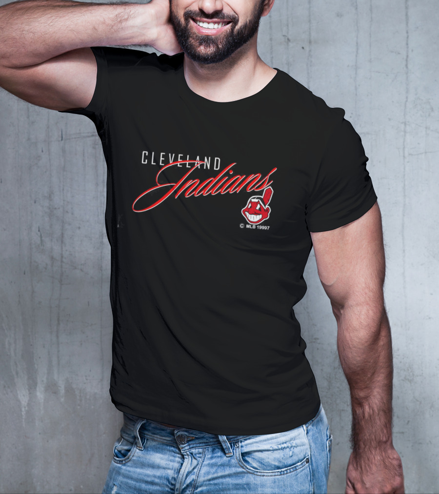 Cleveland Indians 1997 MLB Classic Iconic T-Shirt