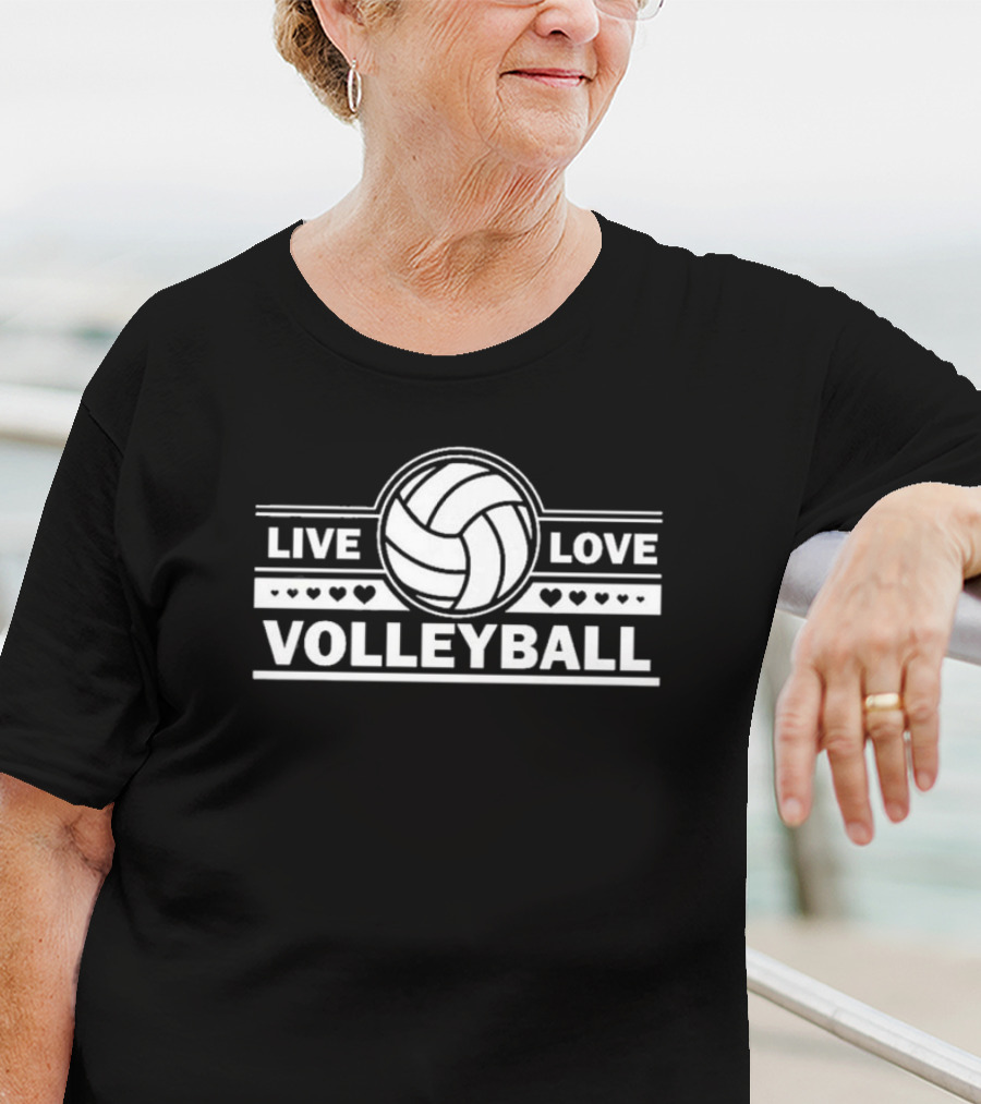 Live Love Volleyball Iconic Cool Volleyball Premium Classic T-Shirt
