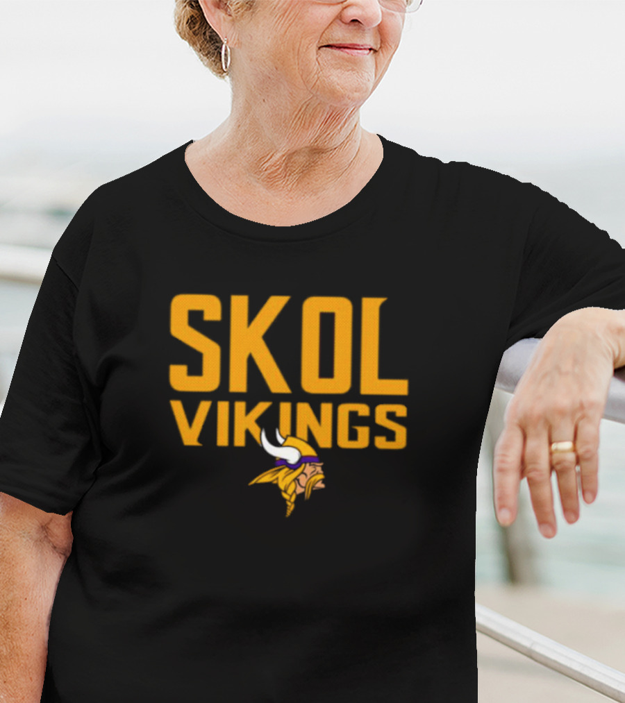 SKOL Vikings Minnesota Vikings Logo Iconic T-Shirt