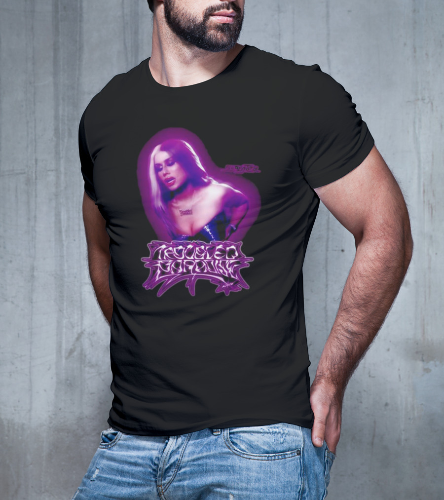 Slayyyter Troubled Paradise Purple Aura T-Shirt
