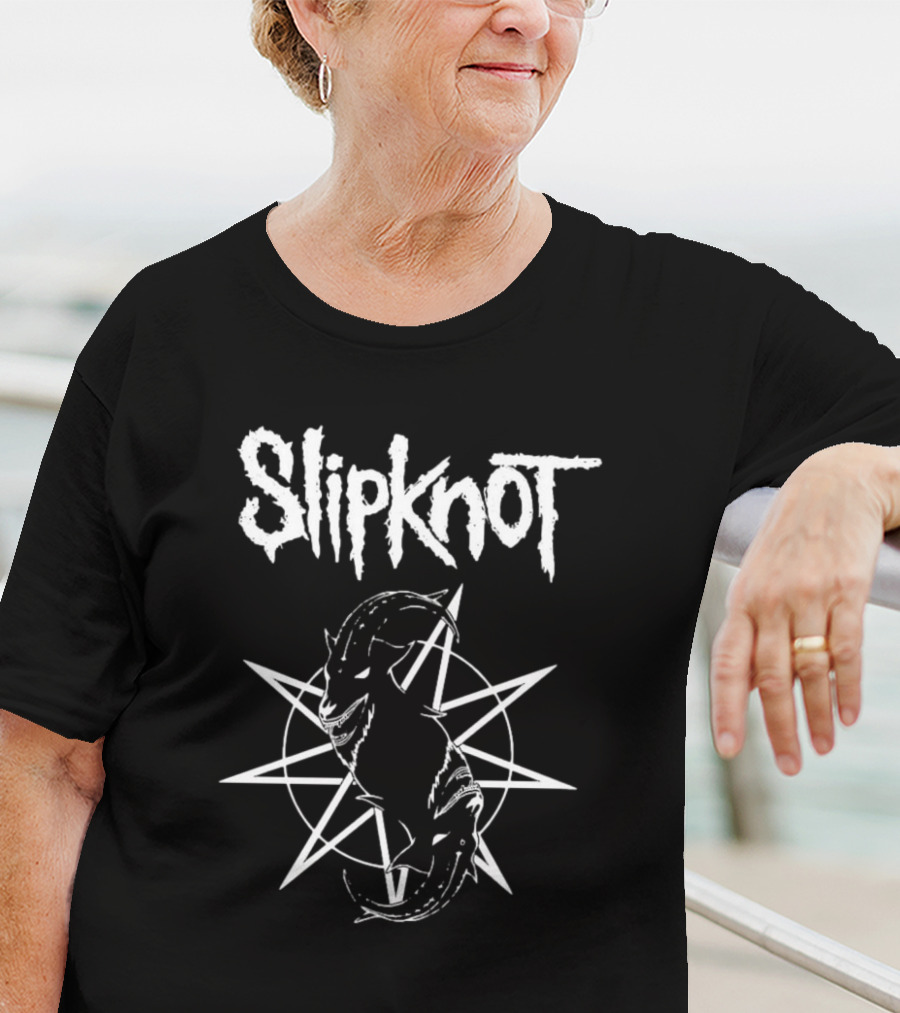 Slipknot Goat Star Icon Pentagram T-Shirt