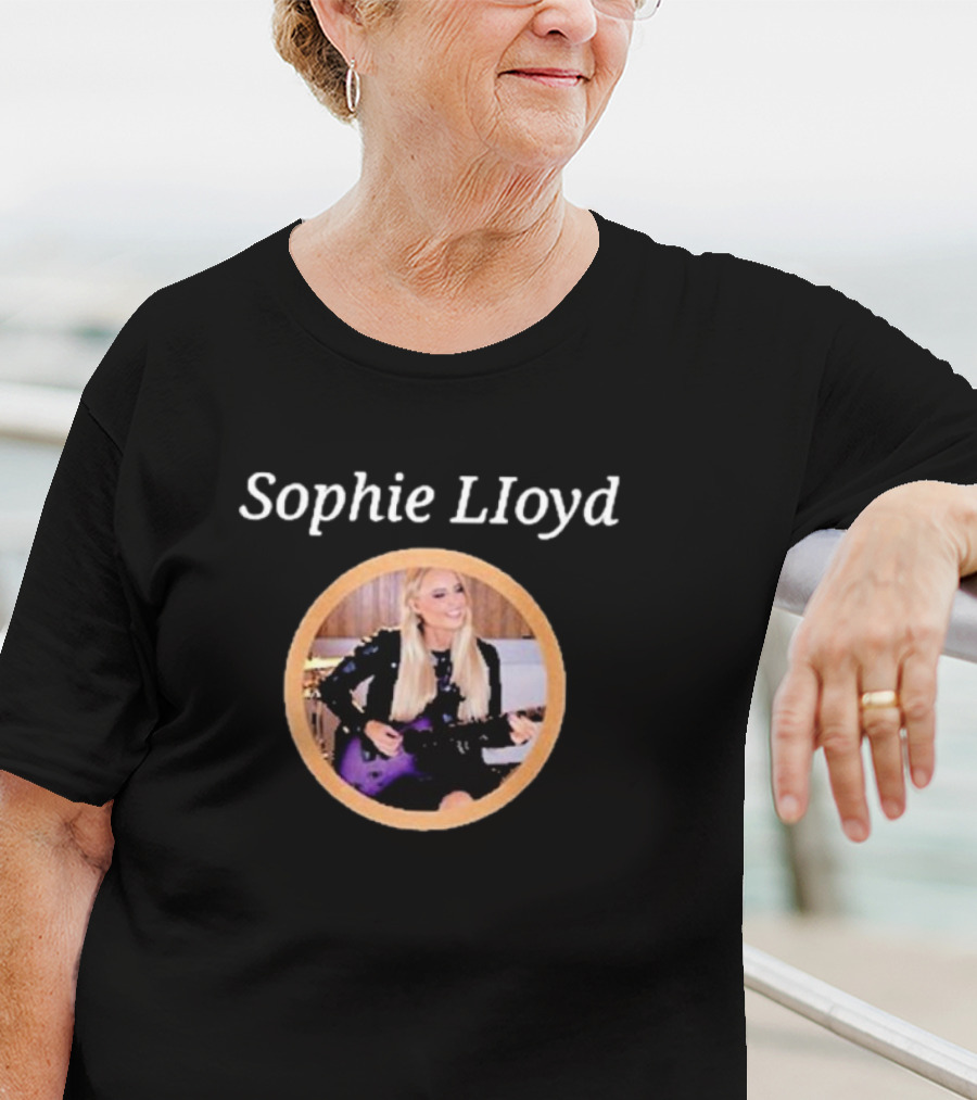 Sophie Lloyd Purple Guitar Performance T-Shirt
