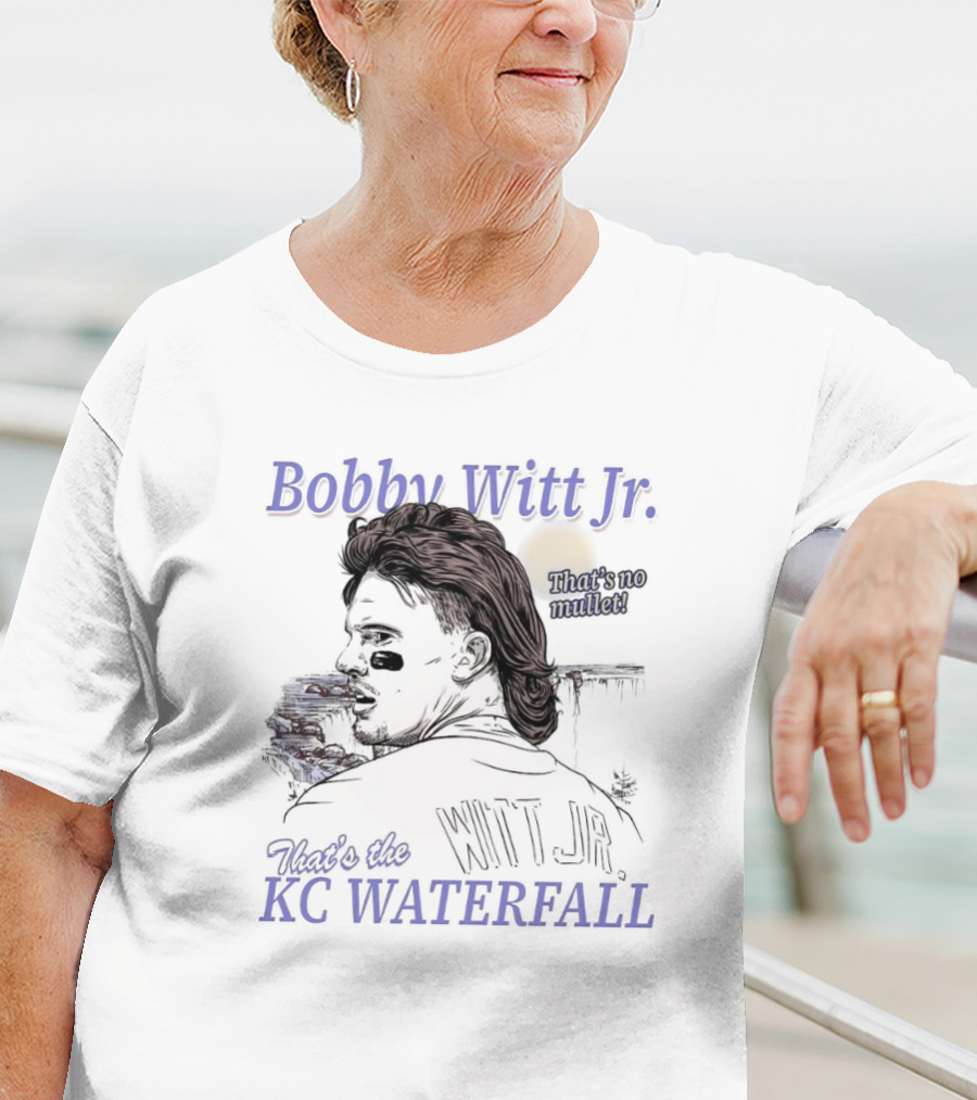 Bobby Witt Jr. That’s The KC Waterfall That’s No Mullet T-Shirt