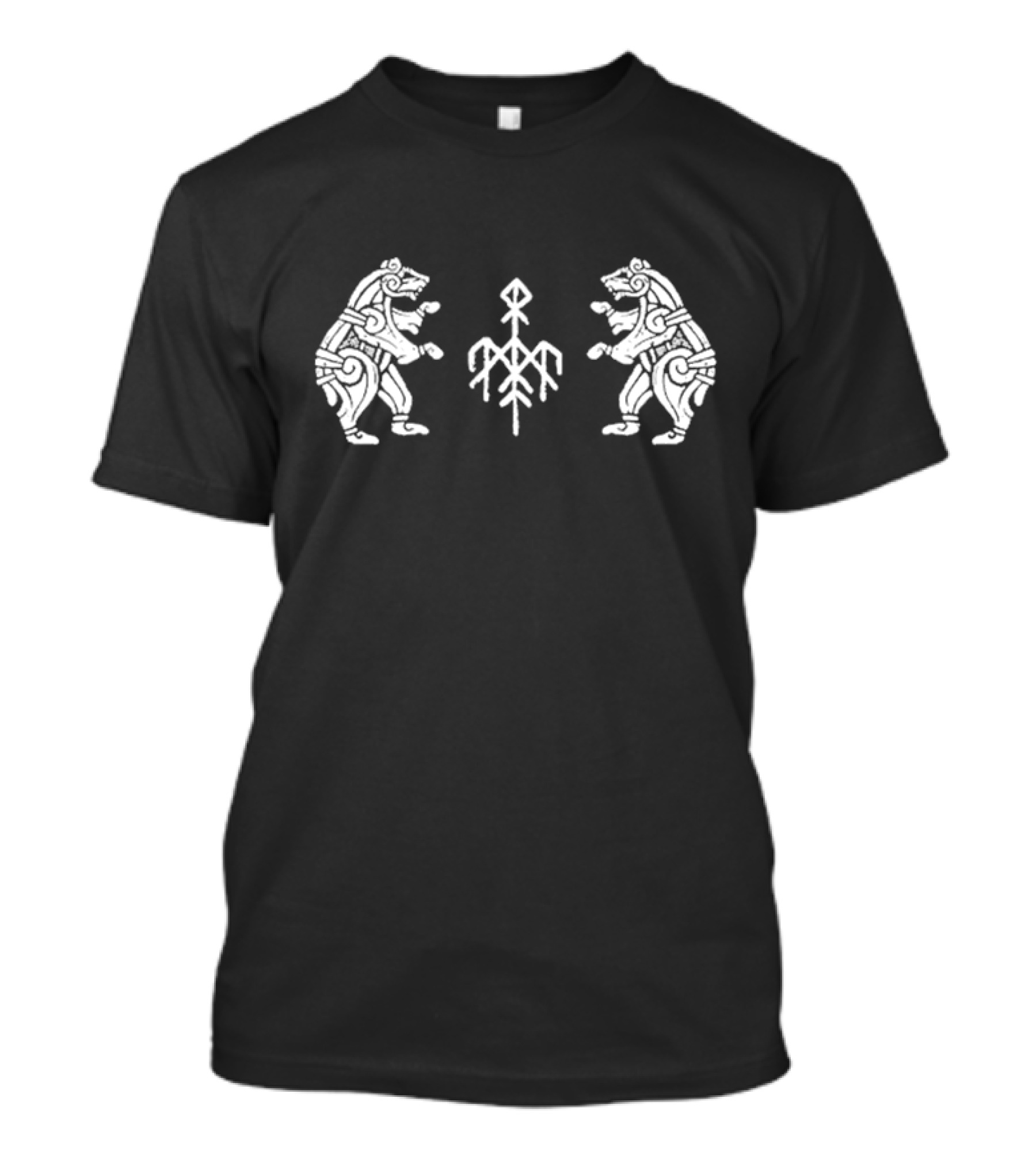 Wardruna Rune Symbol Dancing Bears Nordic T-Shirt