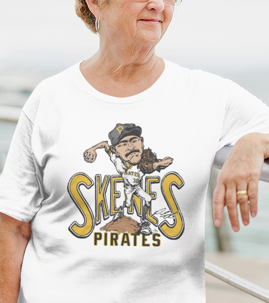 Skenes Pirates Paul Skenes Pittsburgh Pirates 38 T-Shirt