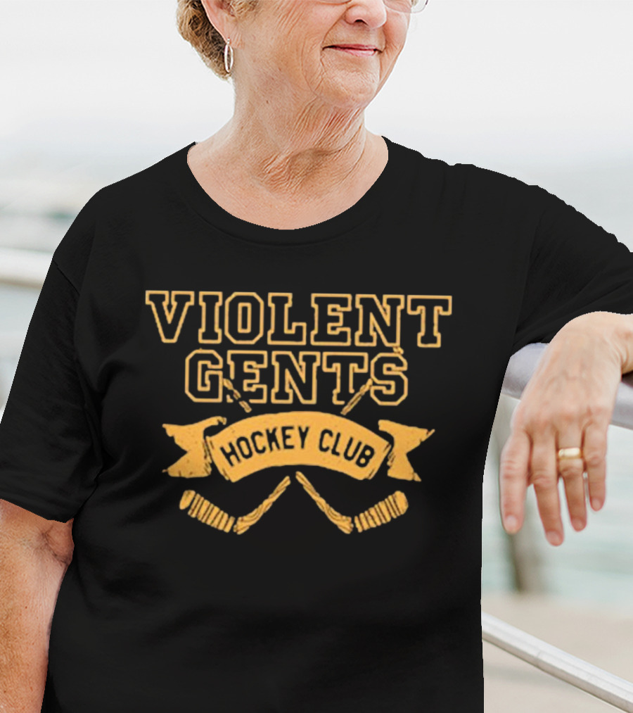 Violent Gents Hockey Club Bringin It Down T-Shirt
