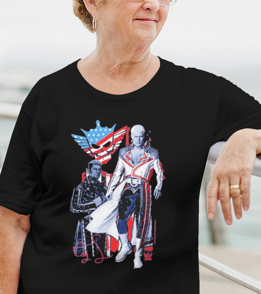 Mad Engine Cody Rhodes American Nightmare WWE T-Shirt