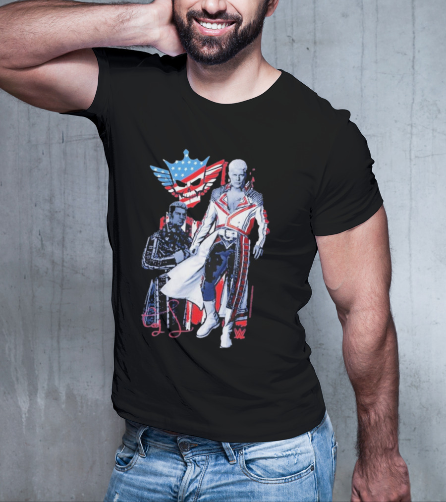 Mad Engine Cody Rhodes American Nightmare WWE T-Shirt