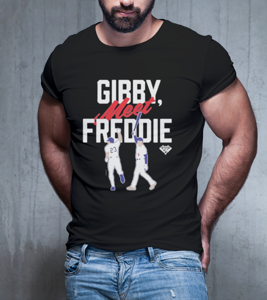 Gibby Meet Freddie Baseball Players 23 5 T-Shirt