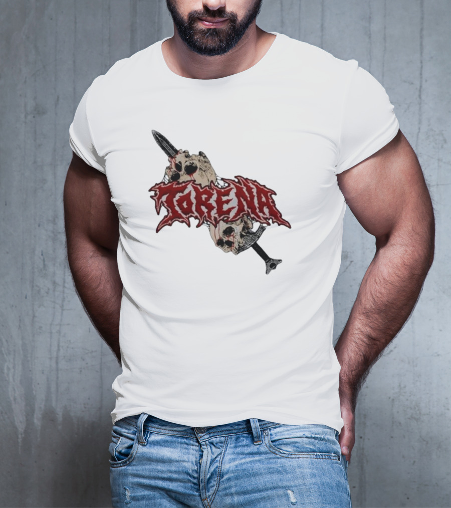 Torena Sword Piercing Skulls T-Shirt