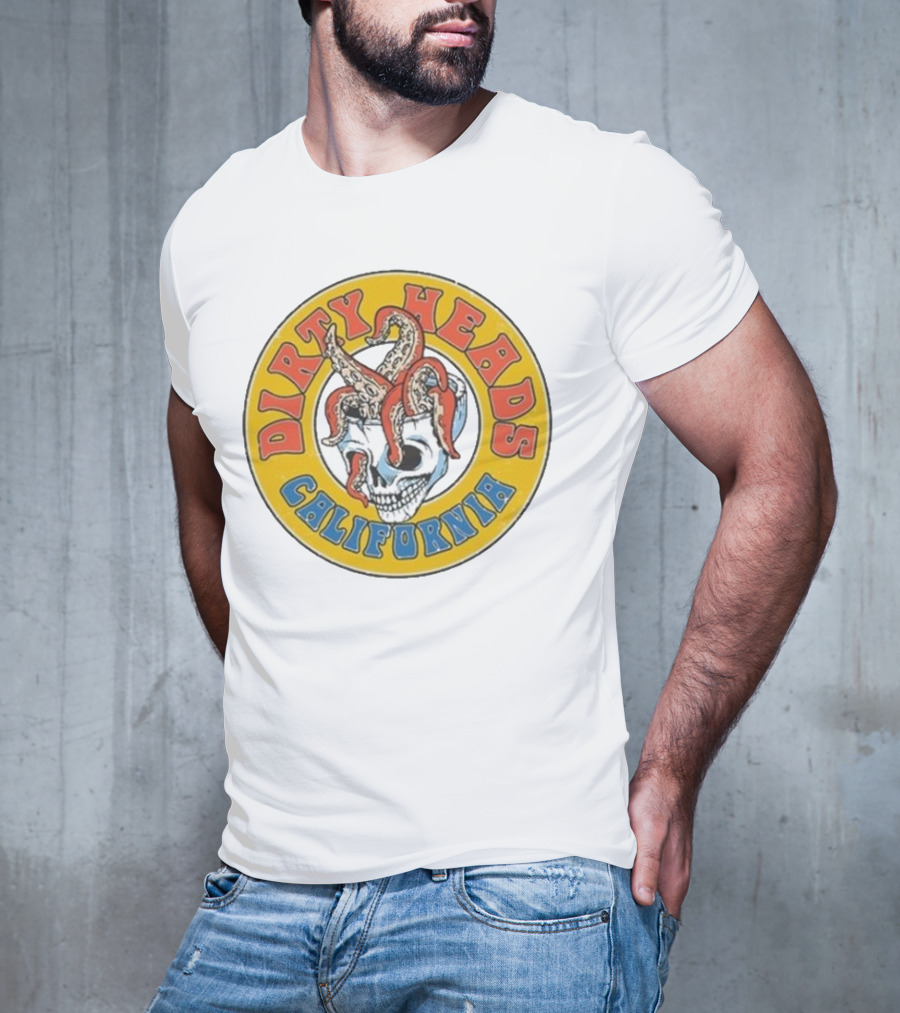 Dirty Heads California OctoSkull T-Shirt