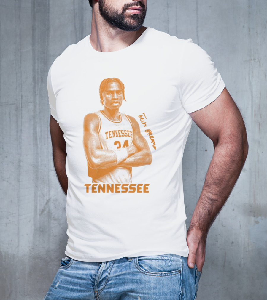 Felix Okpara Tennessee Basketball 34 Signature T-Shirt