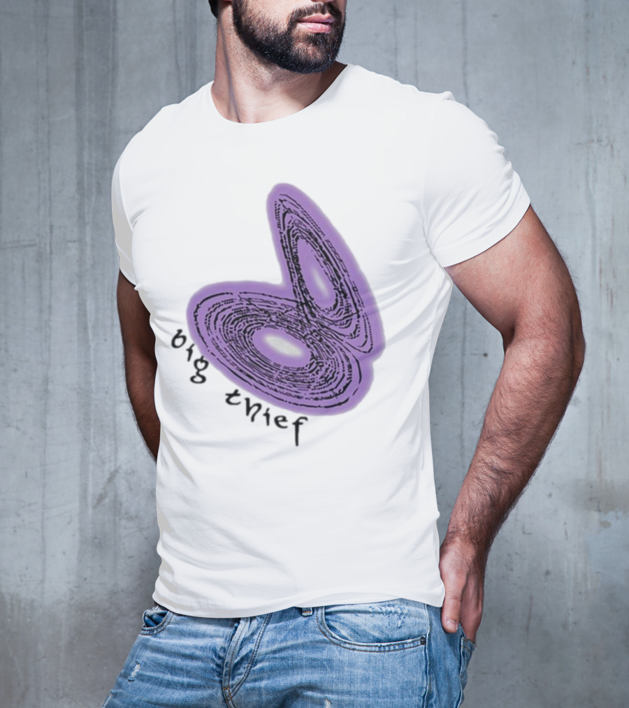Big Thief Double Infinitee Purple Rings T-Shirt