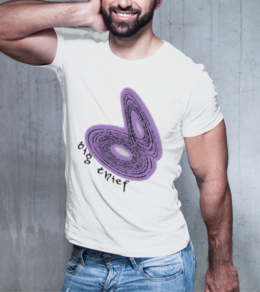 Big Thief Double Infinitee Purple Rings T-Shirt