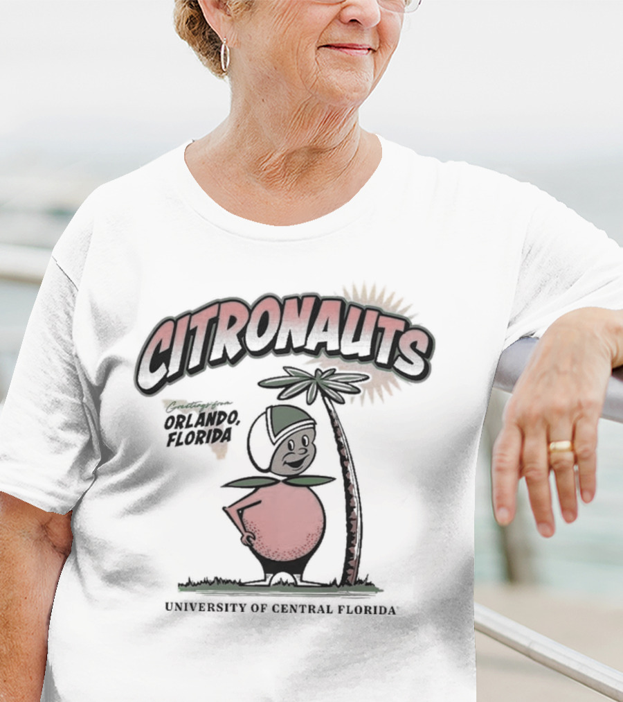 UCF FTU Citronauts University Of Central Florida Orlando Florida Vintage Heavyweight T-Shirt