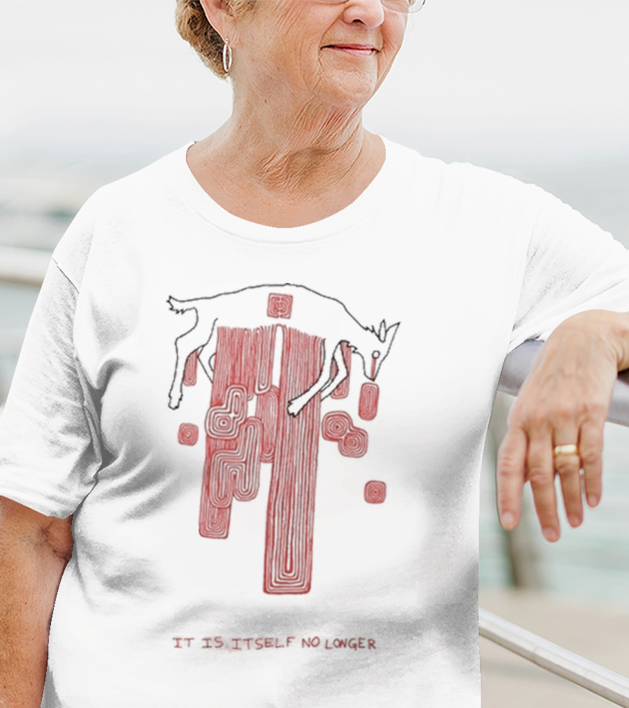 It Is Itself No Longer Dreamy Abstract Goat T-Shirt