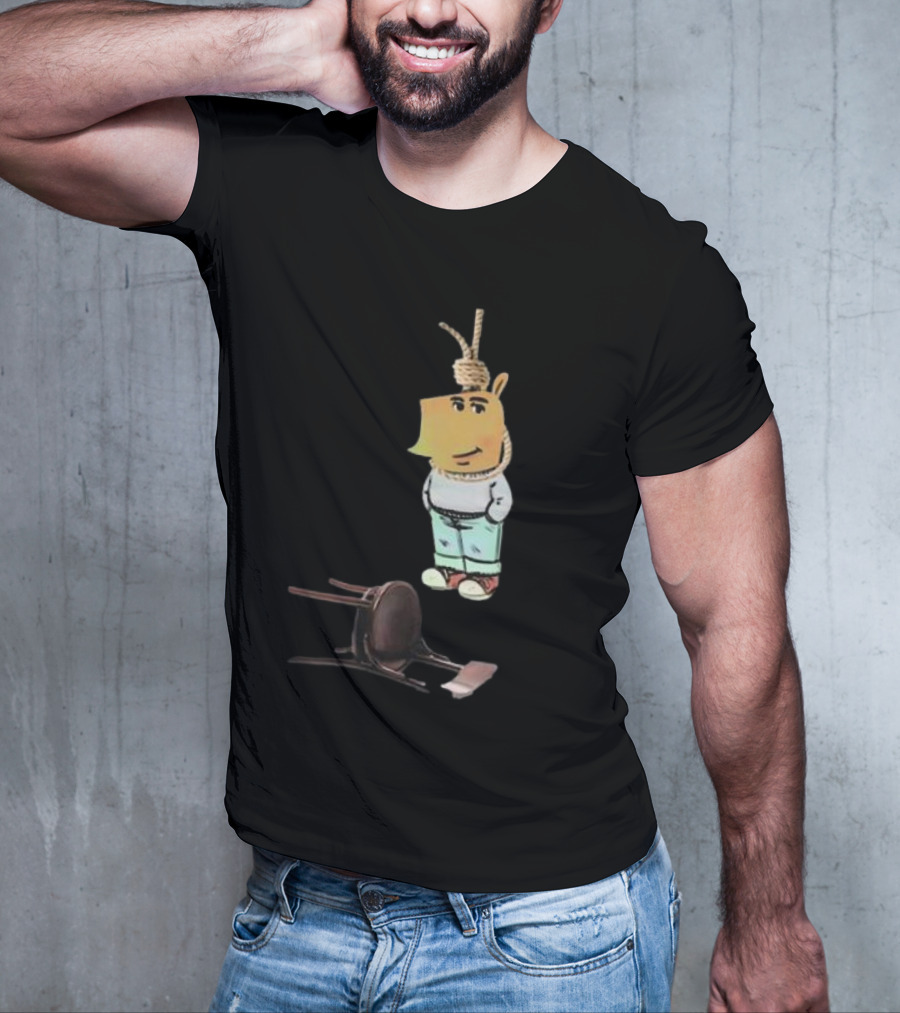 Rami I'm Just A Chill Guy Cartoon Character With Headphone T-Shirt