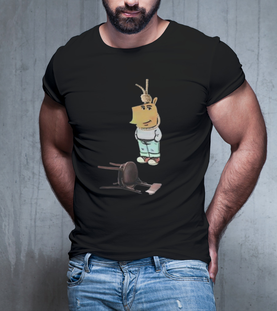 Rami I'm Just A Chill Guy Cartoon Character With Headphone T-Shirt