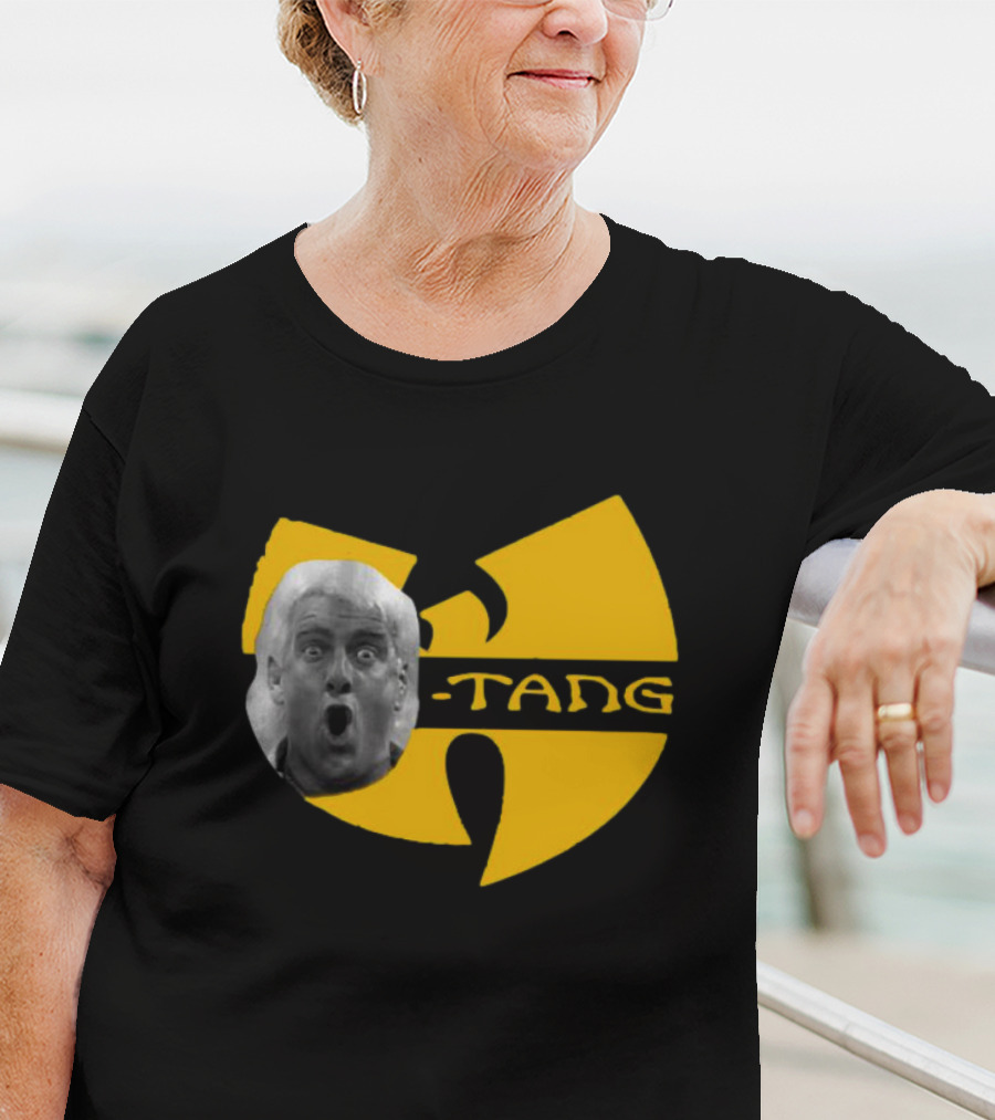 Ric Flair Woo Tang Clan Logo Mashup T-Shirt