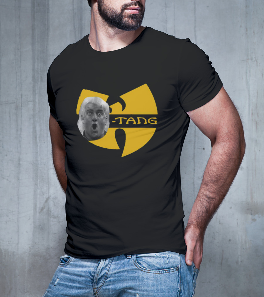 Ric Flair Woo Tang Clan Logo Mashup T-Shirt