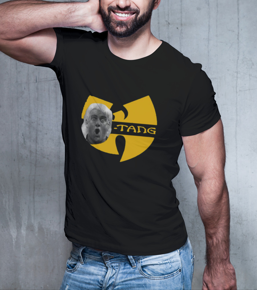 Ric Flair Woo Tang Clan Logo Mashup T-Shirt